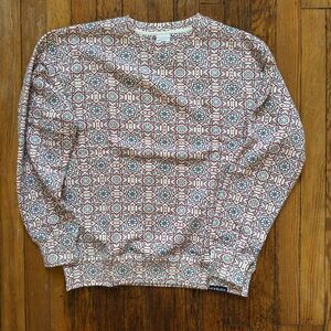 New Men's Crewneck Sweatshirt with Intricate Pattern Morracan tile